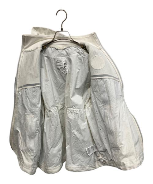 NIKE（ナイキ）NIKE (ナイキ) sacai (サカイ) NRG LAYERED JKT ボンバー レイヤードジャケット グレー サイズ:Mの古着・服飾アイテム