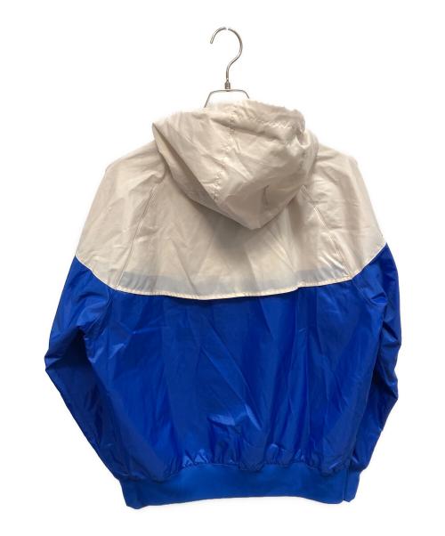 NIKE（ナイキ）NIKE (ナイキ) NSW HERITAGE ES WINDRUNNER ウインドブレーカー ベージュ×ブルー サイズ:Mの古着・服飾アイテム