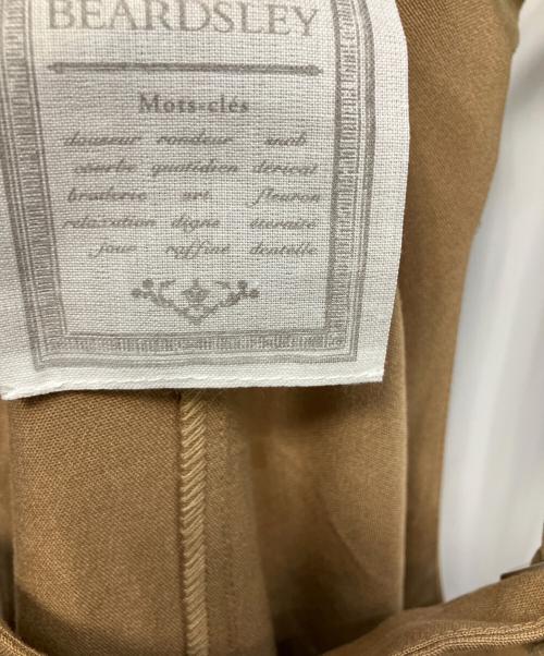 BEARDSLEY（ビアズリー）BEARDSLEY (ビアズリー) フレアージャンパースカート ブラウン サイズ:Freeの古着・服飾アイテム