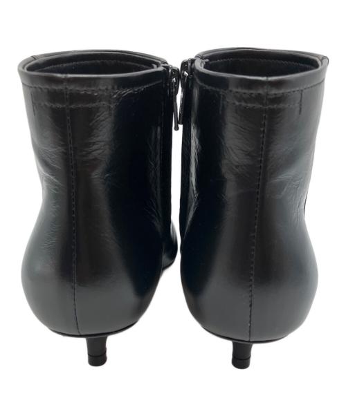 PELLICO（ペリーコ）PELLICO (ペリーコ) ショートブーツ ブラック サイズ:35 1/2の古着・服飾アイテム