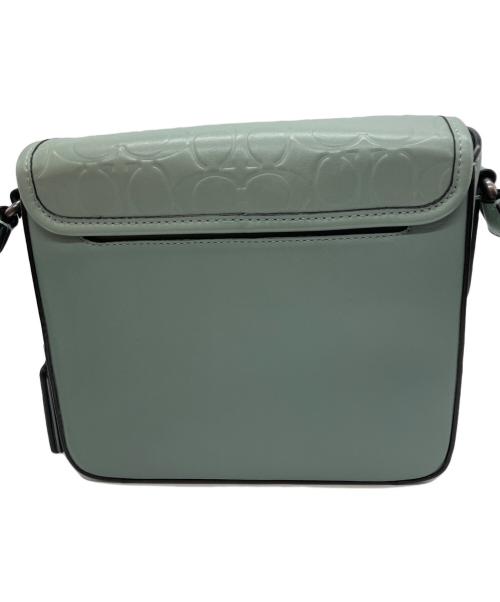 COACH（コーチ）COACH (コーチ) シグネチャーレザー サリバン フラップ クロスボディ カーキの古着・服飾アイテム