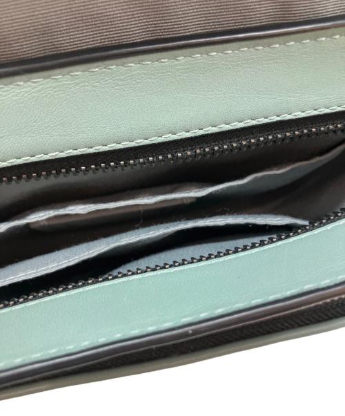 COACH（コーチ）COACH (コーチ) シグネチャーレザー サリバン フラップ クロスボディ カーキの古着・服飾アイテム