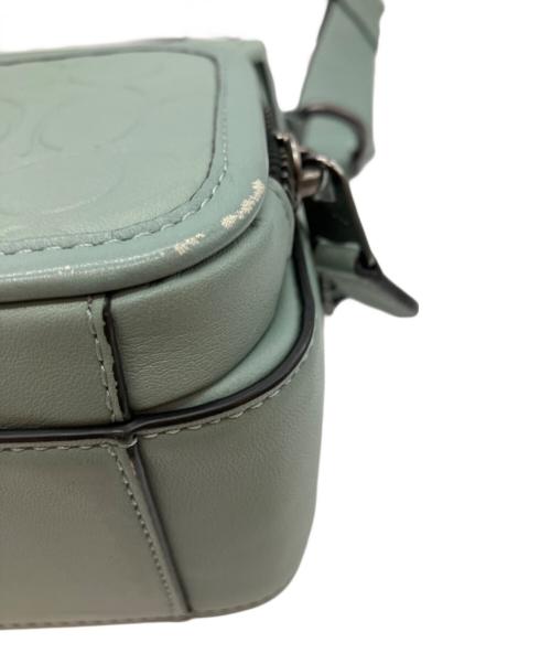 COACH（コーチ）COACH (コーチ) シグネチャーレザー サリバン フラップ クロスボディ カーキの古着・服飾アイテム
