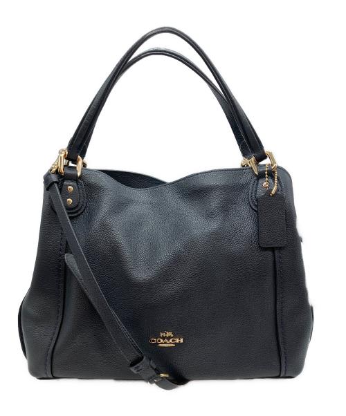 COACH（コーチ）COACH (コーチ) 2WAYバッグ ネイビーの古着・服飾アイテム