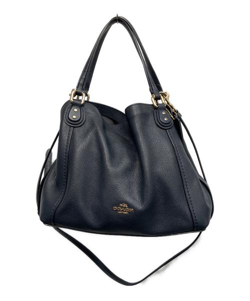COACH（コーチ）COACH (コーチ) 2WAYバッグ ネイビーの古着・服飾アイテム