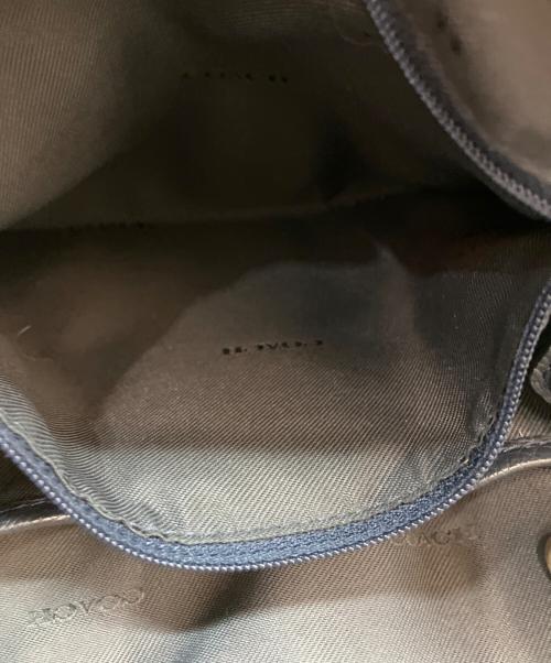 COACH（コーチ）COACH (コーチ) 2WAYバッグ ネイビーの古着・服飾アイテム