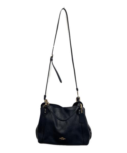 COACH（コーチ）COACH (コーチ) 2WAYバッグ ネイビーの古着・服飾アイテム