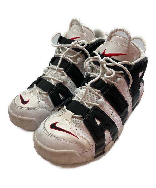 NIKE（ナイキ）NIKE (ナイキ) NIKE AIR MORE UPTEMPO(エア モア アップテンポ) ハイカットスニーカー ホワイト サイズ:28.5cmの古着・服飾アイテム