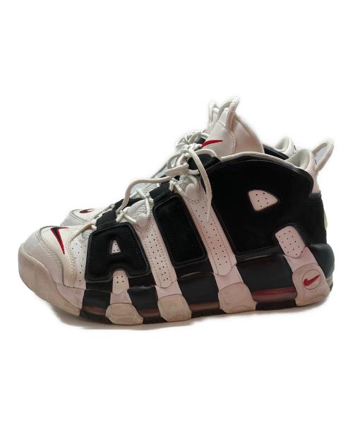 NIKE（ナイキ）NIKE (ナイキ) NIKE AIR MORE UPTEMPO(エア モア アップテンポ) ハイカットスニーカー ホワイト サイズ:28.5cmの古着・服飾アイテム