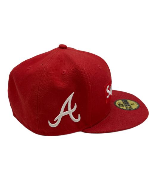 SUPREME（シュプリーム）SUPREME (シュプリーム) New Era (ニューエラ) キャップ レッド サイズ:SIZE 61.5CMの古着・服飾アイテム