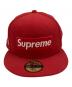 SUPREME (シュプリーム) New Era (ニューエラ) キャップ レッド サイズ:SIZE 61.5CM：8000円