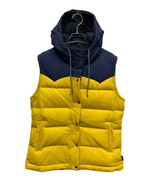Patagonia（パタゴニア）Patagonia (パタゴニア) ダウンベスト イエロー サイズ:Lの古着・服飾アイテム