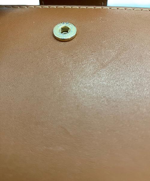 COACH（コーチ）COACH (コーチ) ミディアム コーナー ジップ ウォレット ブラウンの古着・服飾アイテム