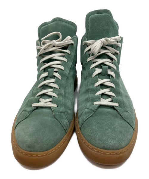 COMMON PROJECTS（コモンプロジェクツ）COMMON PROJECTS (コモンプロジェクツ) ハイカットスニーカー グリーン サイズ:43の古着・服飾アイテム