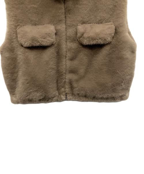 PRIORITY（プライオリティ）PRIORITY (プライオリティ) ファーベスト ベージュ サイズ:38の古着・服飾アイテム