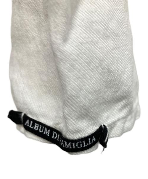 album di famiglia（アルバム ディ ファミリア）album di famiglia (アルバム ディ ファミリア) 長袖ワンピース ホワイト サイズ:Sの古着・服飾アイテム