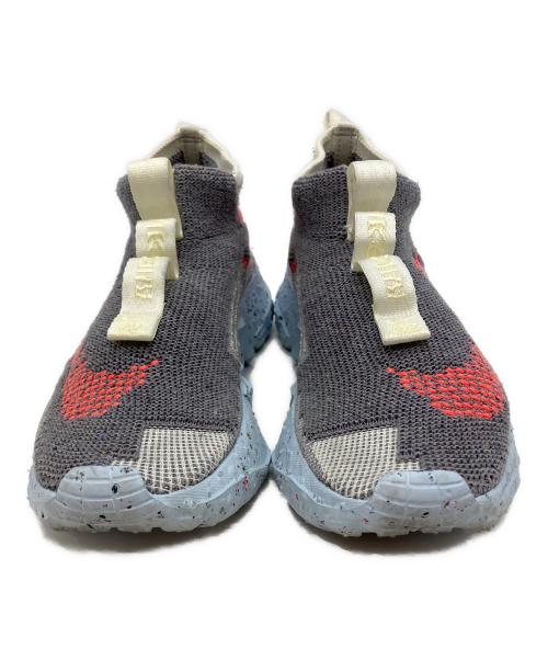NIKE（ナイキ）NIKE (ナイキ) SPACE HIPPIE02 スペースヒッピー シューズ グレー×オレンジ サイズ:26.5cmの古着・服飾アイテム
