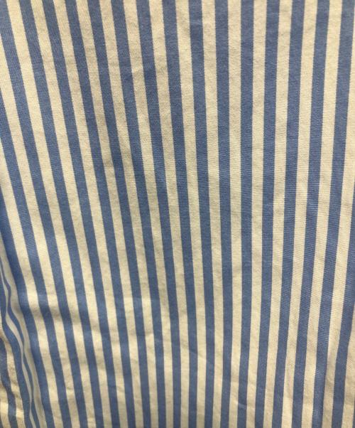 POLO RALPH LAUREN（ポロ・ラルフローレン）POLO RALPH LAUREN (ポロ・ラルフローレン) ストライプ 長袖シャツ ホワイト×スカイブルー サイズ:Sの古着・服飾アイテム