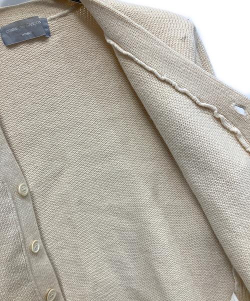 COMME des GARCONS HOMME（コムデギャルソン オム）COMME des GARCONS HOMME (コムデギャルソン オム) 厚手カーディガン ベージュ サイズ:Freeの古着・服飾アイテム