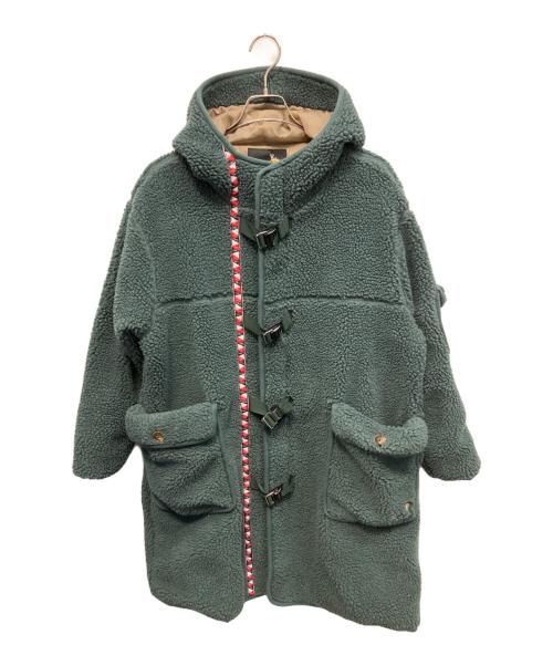 go slow caravan（ゴースローキャラバン）go slow caravan (ゴースローキャラバン) ボアコート グリーン サイズ:3の古着・服飾アイテム