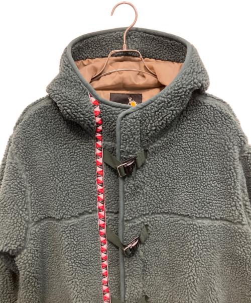 go slow caravan（ゴースローキャラバン）go slow caravan (ゴースローキャラバン) ボアコート グリーン サイズ:3の古着・服飾アイテム