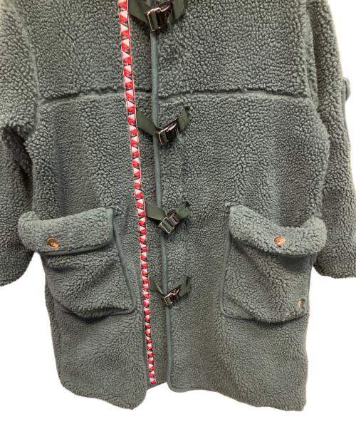 go slow caravan（ゴースローキャラバン）go slow caravan (ゴースローキャラバン) ボアコート グリーン サイズ:3の古着・服飾アイテム