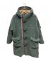 go slow caravan（ゴースローキャラバン）の古着「ボアコート」｜グリーン