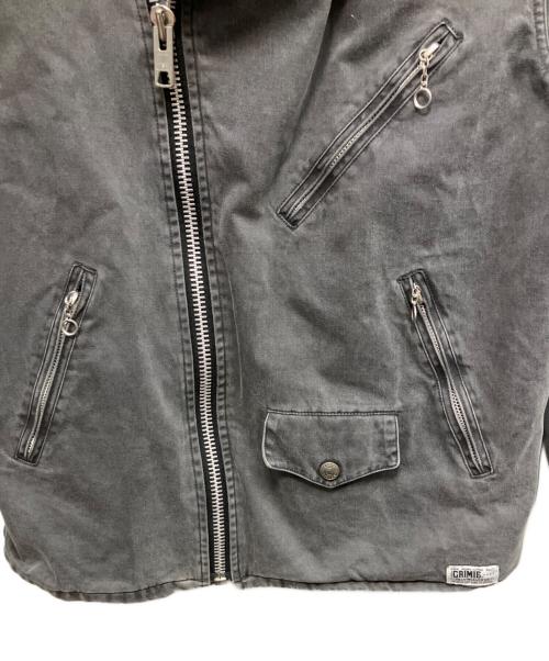 Schott（ショット）Schott (ショット) CRIMIE (クライミー) ダブルライダースジャケット グレー サイズ:Lの古着・服飾アイテム