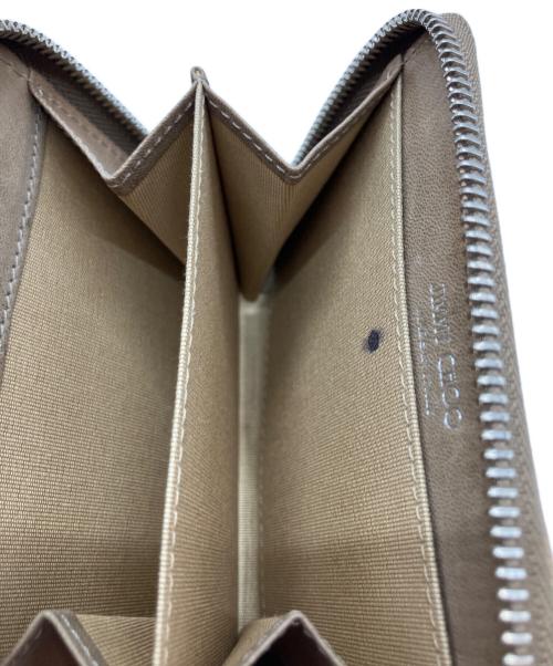 JIMMY CHOO（ジミーチュウ）JIMMY CHOO (ジミーチュウ) スタッズ ショルダーウォレット ブラウンの古着・服飾アイテム