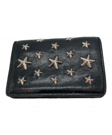 中古・古着通販】JIMMY CHOO (ジミーチュウ) スタッズ 2つ折り財布