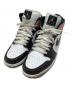 NIKE（ナイキ）の古着「Air Jordan 1 Mid エアジョーダン1 ミッド ハイカットスニーカー」｜ピンク×ブラック