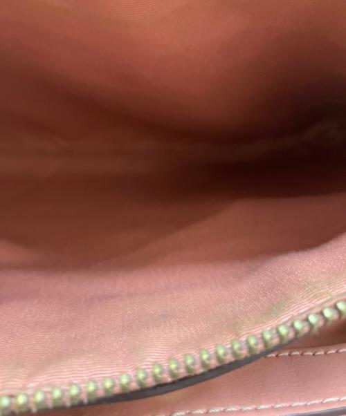 COACH（コーチ）COACH (コーチ) ハンドバッグ ベージュ×ピンクの古着・服飾アイテム