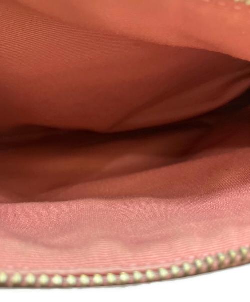 COACH（コーチ）COACH (コーチ) ハンドバッグ ベージュ×ピンクの古着・服飾アイテム