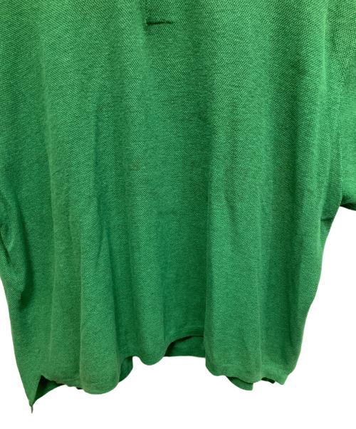 is-ness（イズネス）is-ness (イズネス) KNITTED BIG POLO ポロシャツ グリーン サイズ:Lの古着・服飾アイテム