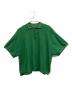 is-ness（イズネス）の古着「KNITTED BIG POLO ポロシャツ」｜グリーン