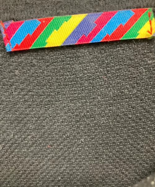 is-ness（イズネス）is-ness (イズネス) KNITTED BIG POLO ポロシャツ ブラック サイズ:Lの古着・服飾アイテム