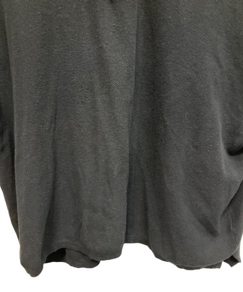 is-ness（イズネス）is-ness (イズネス) KNITTED BIG POLO ポロシャツ ブラック サイズ:Lの古着・服飾アイテム