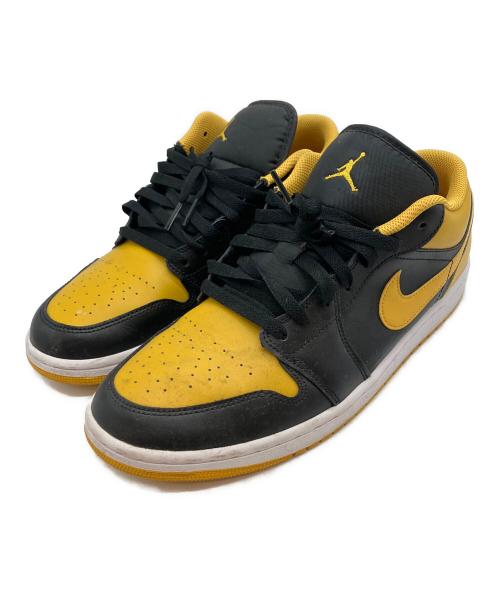 NIKE（ナイキ）NIKE (ナイキ) AIR JORDAN 1 LOW (エア ジョーダン 1) ローカットスニーカー ブラック×イエロー サイズ:29cmの古着・服飾アイテム