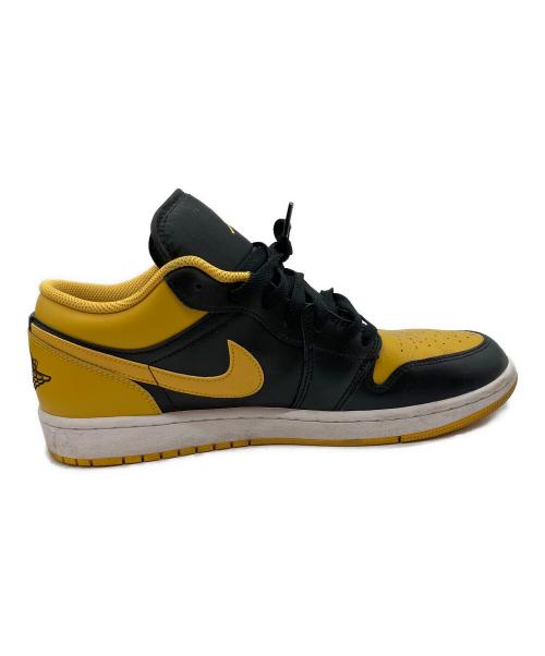 NIKE（ナイキ）NIKE (ナイキ) AIR JORDAN 1 LOW (エア ジョーダン 1) ローカットスニーカー ブラック×イエロー サイズ:29cmの古着・服飾アイテム