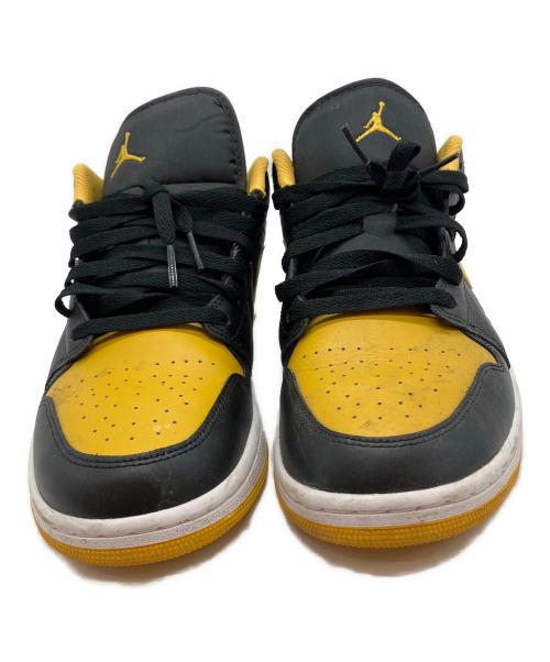 NIKE（ナイキ）NIKE (ナイキ) AIR JORDAN 1 LOW (エア ジョーダン 1) ローカットスニーカー ブラック×イエロー サイズ:29cmの古着・服飾アイテム