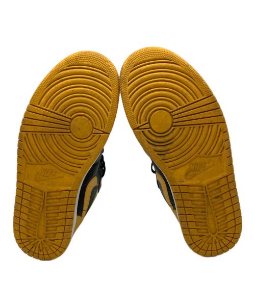 NIKE（ナイキ）NIKE (ナイキ) AIR JORDAN 1 LOW (エア ジョーダン 1) ローカットスニーカー ブラック×イエロー サイズ:29cmの古着・服飾アイテム