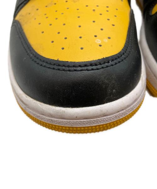 NIKE（ナイキ）NIKE (ナイキ) AIR JORDAN 1 LOW (エア ジョーダン 1) ローカットスニーカー ブラック×イエロー サイズ:29cmの古着・服飾アイテム