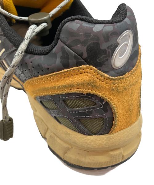 asics（アシックス）asics (アシックス) GORE-TEX ローカットスニーカー カーキ×オリーブ サイズ:29cmの古着・服飾アイテム