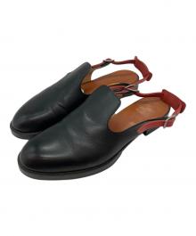 HENDER SCHEME（エンダースキーマ）の古着「Chameleon Strap カメレオンストラップ サンダル」｜ブラック