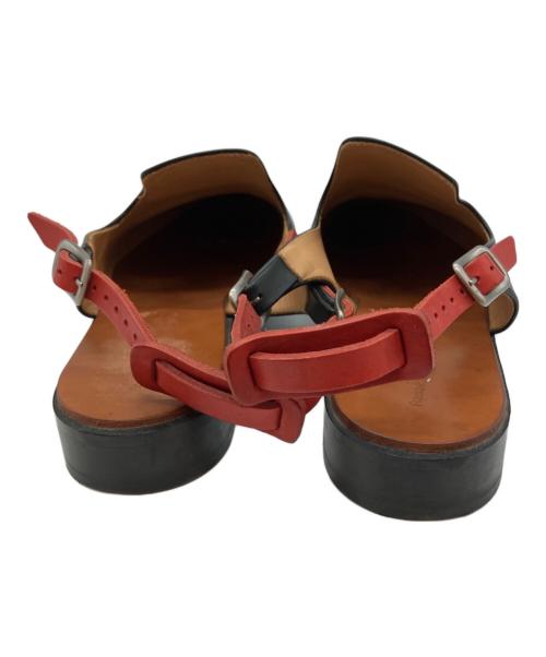 HENDER SCHEME（エンダースキーマ）HENDER SCHEME (エンダースキーマ) Chameleon Strap カメレオンストラップ サンダル ブラック サイズ:不明の古着・服飾アイテム