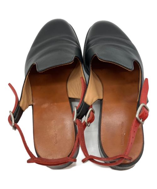 HENDER SCHEME（エンダースキーマ）HENDER SCHEME (エンダースキーマ) Chameleon Strap カメレオンストラップ サンダル ブラック サイズ:不明の古着・服飾アイテム