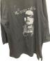 中古・古着 YOHJI YAMAMOTO (ヨウジヤマモト) POUR HOMME 21SS HE IS OUT PRINT BIG LONG SLEEVES Tシャツ 長袖カットソー ブラック サイズ:3：13000円