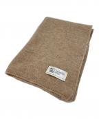 JOHNSTONS OF ELGINジョンストンズオブエルガン）の古着「カシミヤマフラー」｜ベージュ