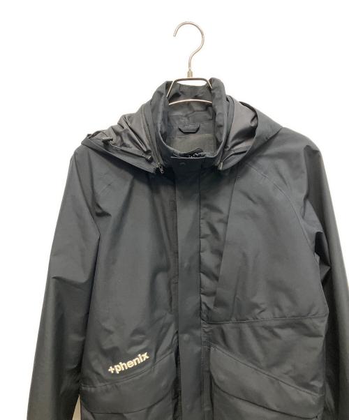 PHENIX（フェニックス）PHENIX (フェニックス) GORE-TEX URBAN FULL FLAP JACKETジャケット ブラック サイズ:Lの古着・服飾アイテム