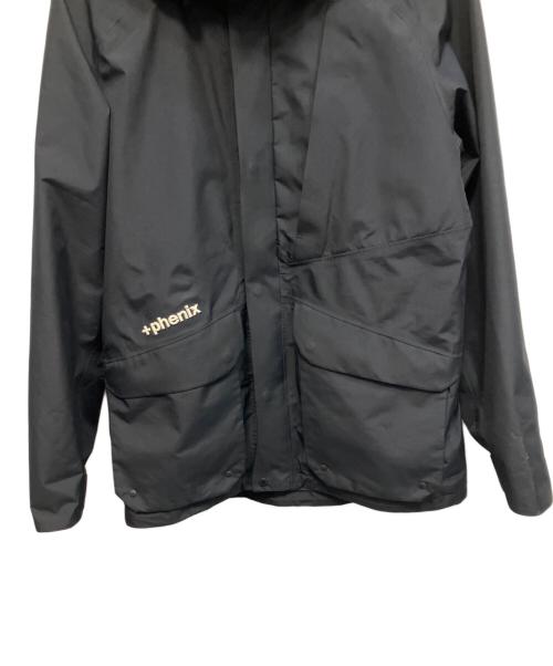 PHENIX（フェニックス）PHENIX (フェニックス) GORE-TEX URBAN FULL FLAP JACKETジャケット ブラック サイズ:Lの古着・服飾アイテム